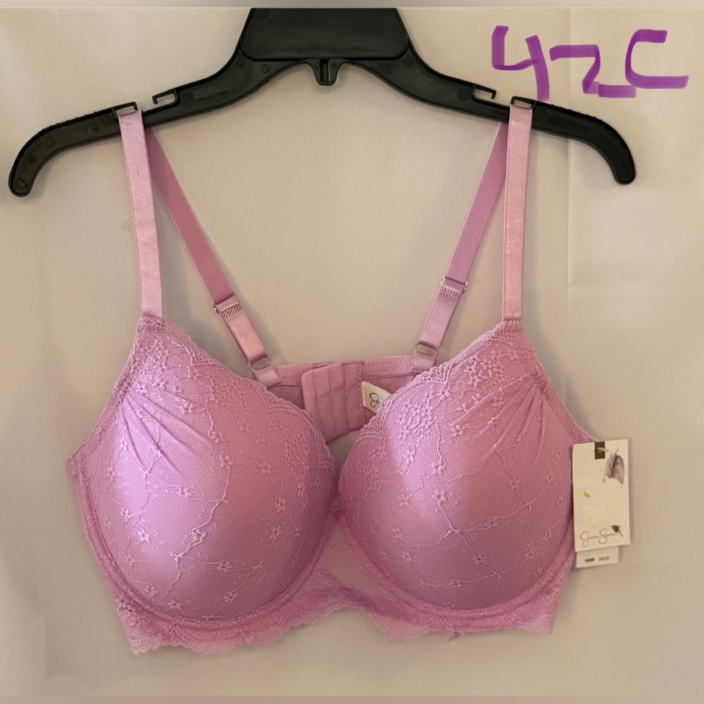 Jessica Simpson Lavender Lace Bra